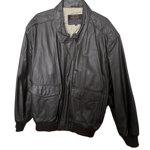 American Vintage Other - Vintage Leather Flight Jacket